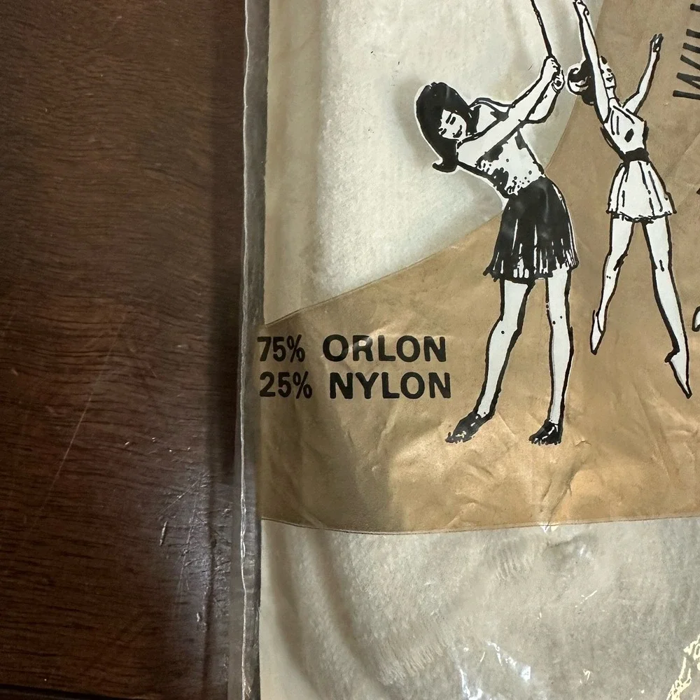 Vintage Pom Pom Cushioned Sport Footies No Slip Orlon Size 8-11 NEW NOS